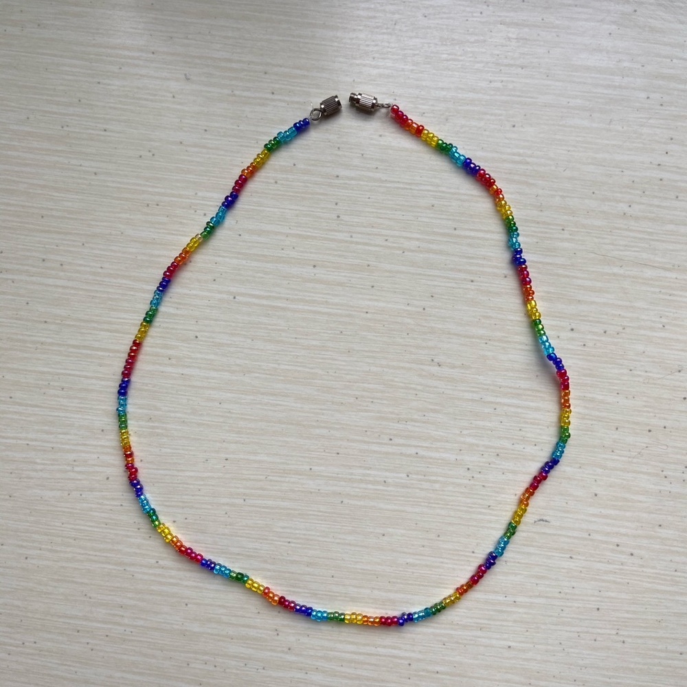 Rainbow necklace